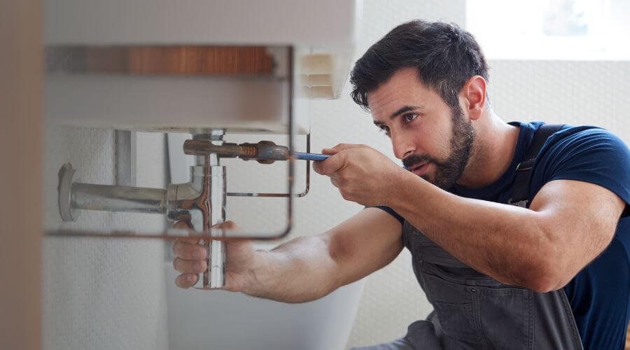 Sink faucet installation in Arcadia, IN